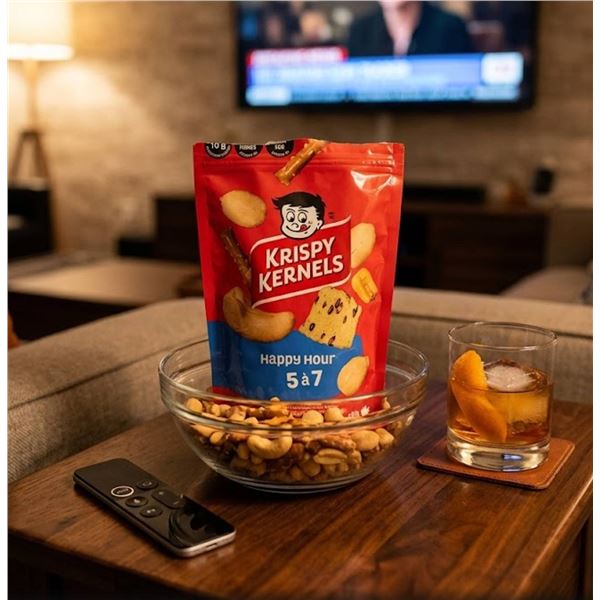Lot of 8 - Krispy Kernels Happy Hour Peanuts 200g