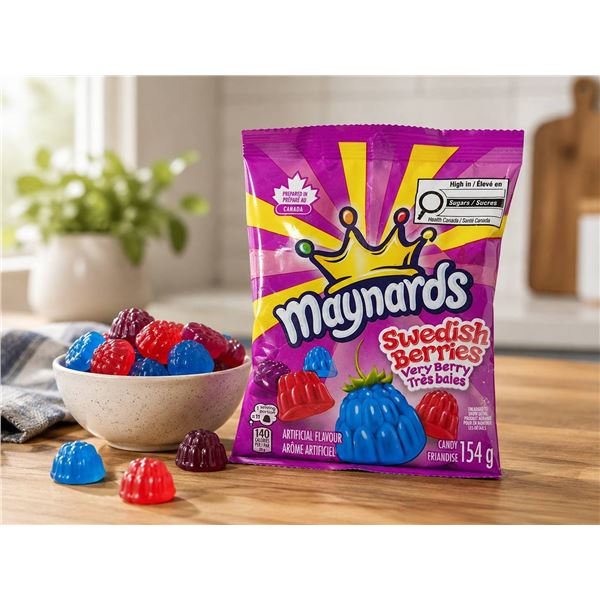 Maynards Swedish Berries Very Berry Candy 11 x 154g