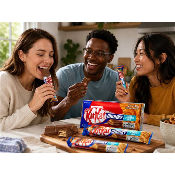 Kit Kat Chunky Salted Caramel Bars 30 x 68g