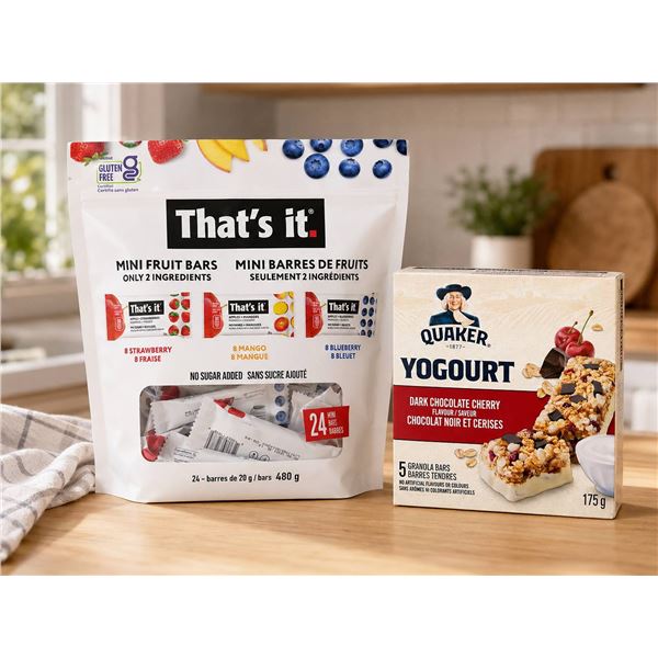 Lot of Snack Bars