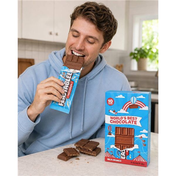 MrBeast World's Best Chocolate Milk Crunch