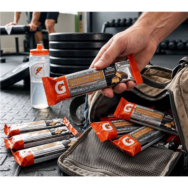 Gatorade Whey Protein Bars, 12 Pack x 80g