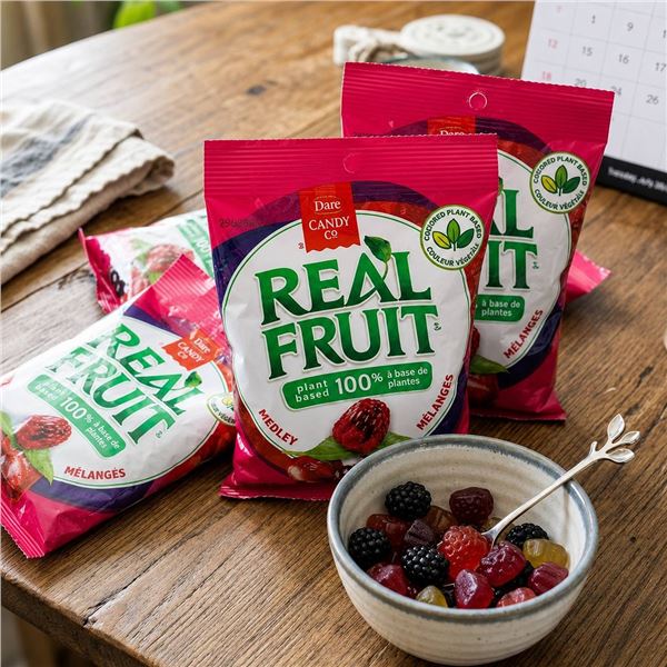 Candi Co Real Fruit Medley Gummies 12 x 180g