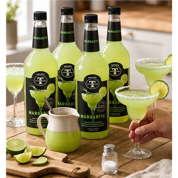 Mott's Mr & Mrs T Margarita Mix, 1L x 5 Bottles