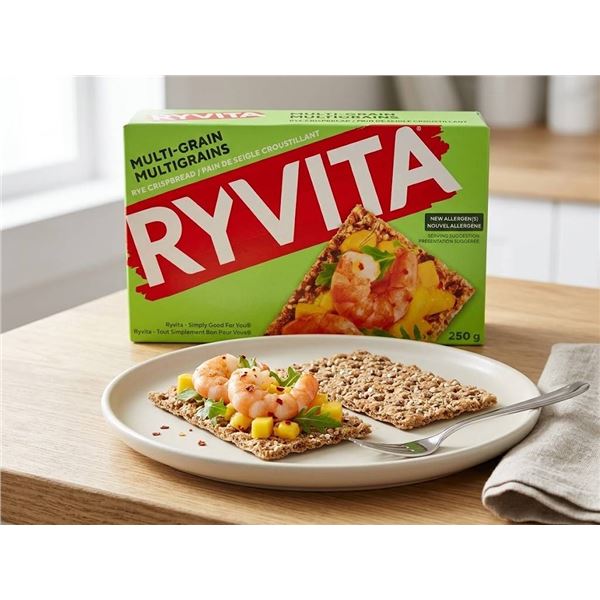 Ryvita Multi-Grain Rye Crispbread 12 x 250g