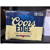 Image 2 : Coors Edge Non Alcoholic Beer 12-Pack, 355mL