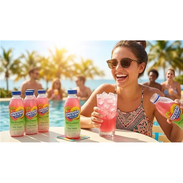 Snapple Zero Kiwi Strawberry 12 x 473ml