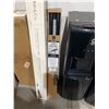 Image 2 : Umbra 2-Pack Black Curtain Rods 42-108 in