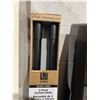 Image 4 : Umbra 2-Pack Black Curtain Rods 42-108 in