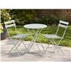 Image 1 : Norfin Steel Bistro Set, 2 Chairs and Table