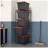 Image 1 : Trinity 5-Tier Storage Bin Rack NSF - Bins sold separately