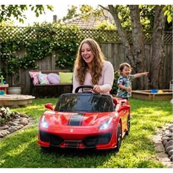RASTAR Ferrari 488 Pista Spider Ride-On Car