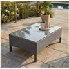 Image 1 : Outdoor Patio Ottoman Gray 36" x 24"