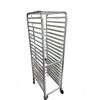 Image 1 : Aluminum 66-Inch Bakery Sheet Pan Rack