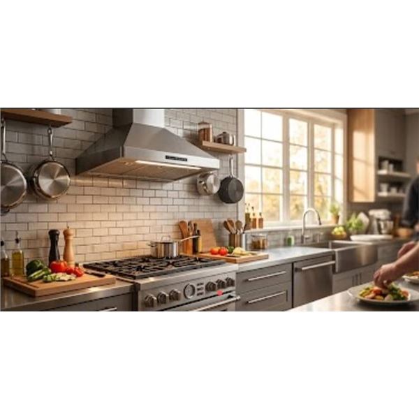 36" Stainless Steel Range Hood