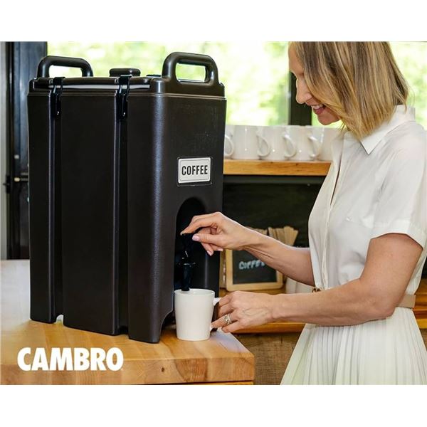 Cambro Black Insulated Beverage Dispenser