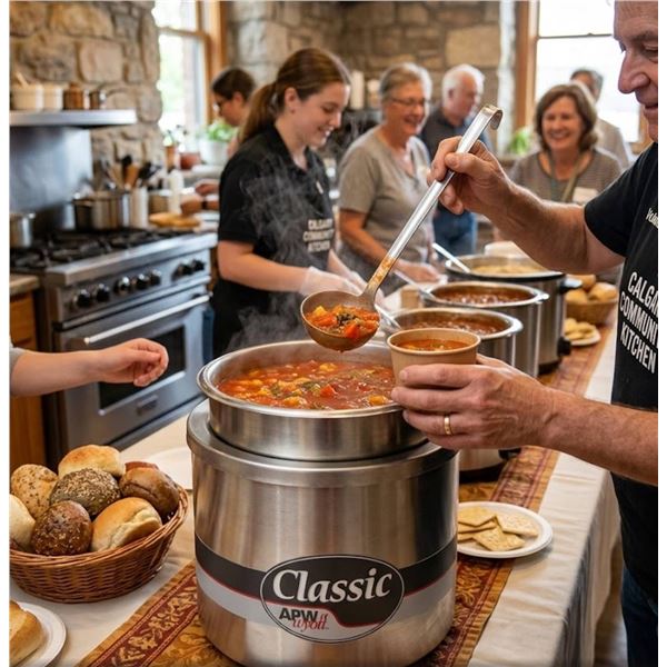 APW Wyott Classic 7 Quart Soup Warmer