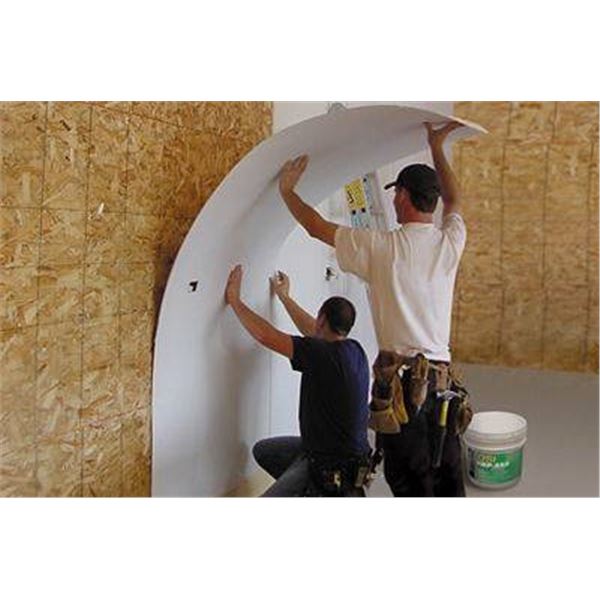 Roll of FRP Wall Covering Approx. 100' x 4'