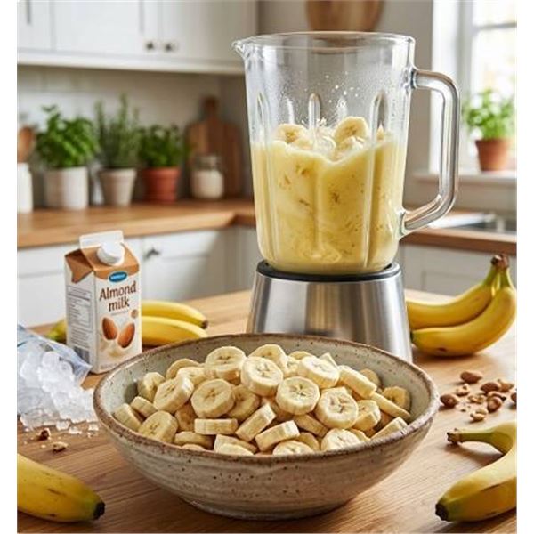 Fennec Sliced Frozen Bananas 10kg Case