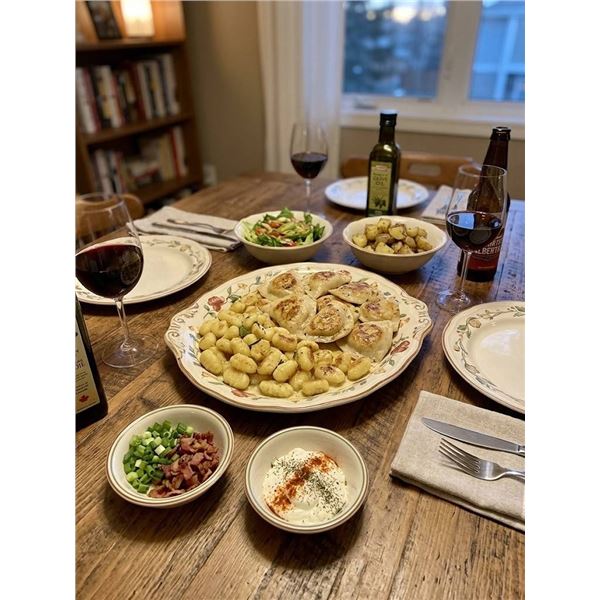 Potato Gnocchi (3 x 500g) and 1 bag of Perogies (907g)
