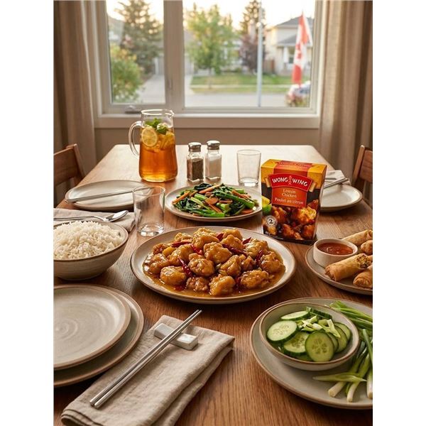 Wong Wing Lemon Chicken, Lot of 4 (400g Each)