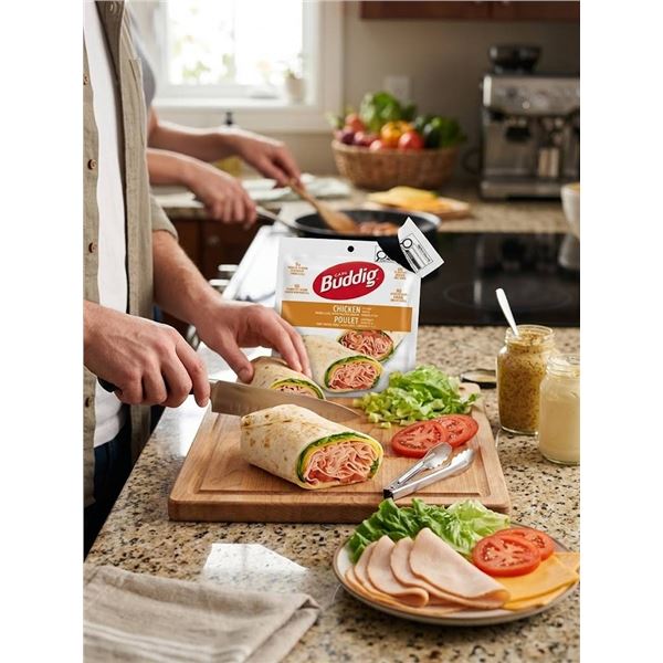 Carl Buddig Chicken Sliced Packs, 12 x 55g