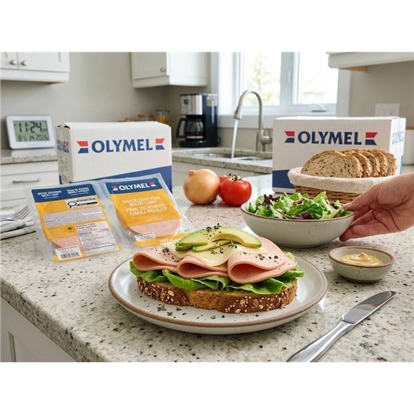 Olymel Mock Chicken Meat Loaf 7x500g