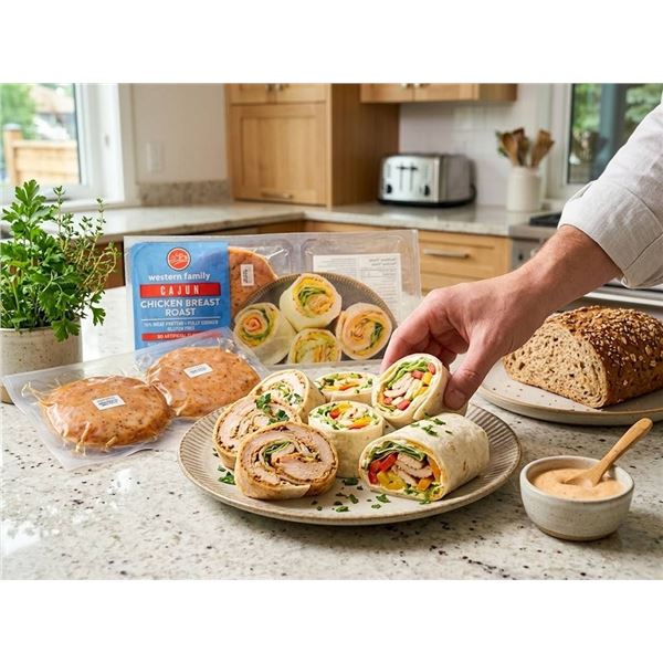 Western Family Cajun Chicken Breast Pack 7 x 250g