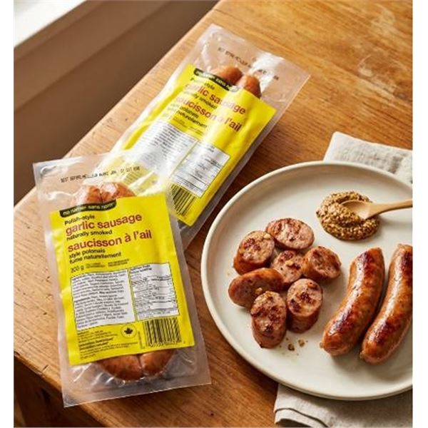 No Name Polish-Style Garlic Sausage 2x300g