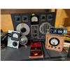 Image 2 : Audio Equipment, Test Meters, Flip Clock, and Radiotron Manual Lot