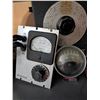 Image 5 : Audio Equipment, Test Meters, Flip Clock, and Radiotron Manual Lot
