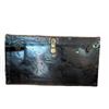 Image 1 : Lavership Co. Limited Metal Steamer Trunk With Brass Hardware