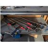 Image 2 : Five Bar Clamps with Red and Blue Handles