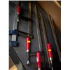 Image 6 : Five Bar Clamps with Red and Blue Handles