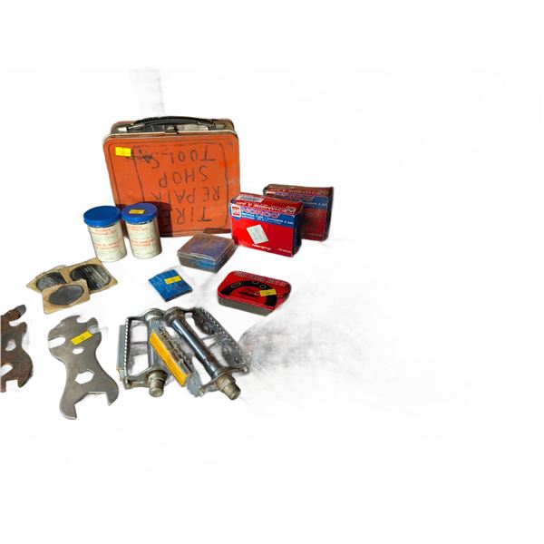 Bicycle Enthusiast Essentials Lot With Tools, Tubes, and Parts