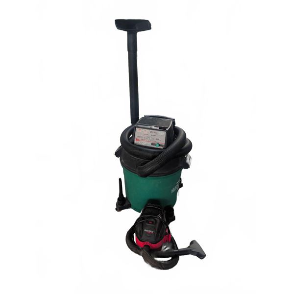 Sears Craftsman 90 Series 45 Litre Wet/Dry Vac and Shop-Vac Micro