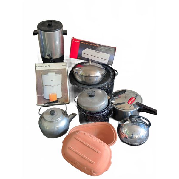 Kitchen Cookware, Appliances, and Accessories