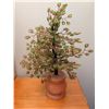 Image 4 : Lot: Alabaster Box, Trinket Box, Beaded Tree, Ceramic Cup, Candle