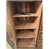 Image 7 : Wooden Chest of Drawers with Side Cabinet and Brass Hardware