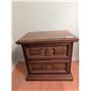 Image 10 : Jewellery Box With Mirror And Two-Drawer Wood Nightstand