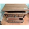 Image 13 : Jewellery Box With Mirror And Two-Drawer Wood Nightstand