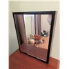 Image 3 : Jewellery Box With Mirror And Two-Drawer Wood Nightstand