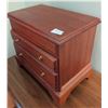 Image 6 : Jewellery Box With Mirror And Two-Drawer Wood Nightstand