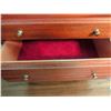 Image 8 : Jewellery Box With Mirror And Two-Drawer Wood Nightstand