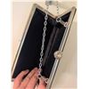 Image 13 : Lot: Handbags, Carved Trinkets, Leather Wallets, Scarves, Beads