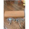 Image 16 : Lot: Handbags, Carved Trinkets, Leather Wallets, Scarves, Beads