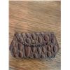 Image 9 : Lot: Handbags, Carved Trinkets, Leather Wallets, Scarves, Beads