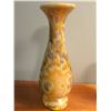 Image 6 : 3 Ceramic Pieces: Leaf Bowl, Vase, and Lidded Jar
