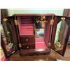 Image 9 : Decorative Wooden Jewelry Box with Mixed Collectibles
