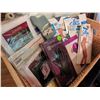 Image 4 : Lot: Stockings, Gloves, Glassware, Basket & Travel Bags